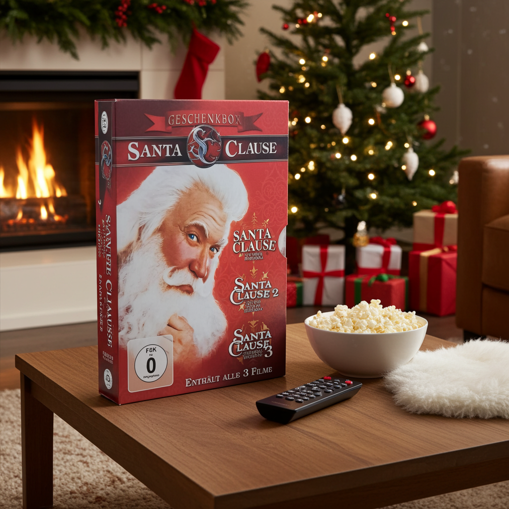 Geschenkbox Santa Clause Alle 3 Filme