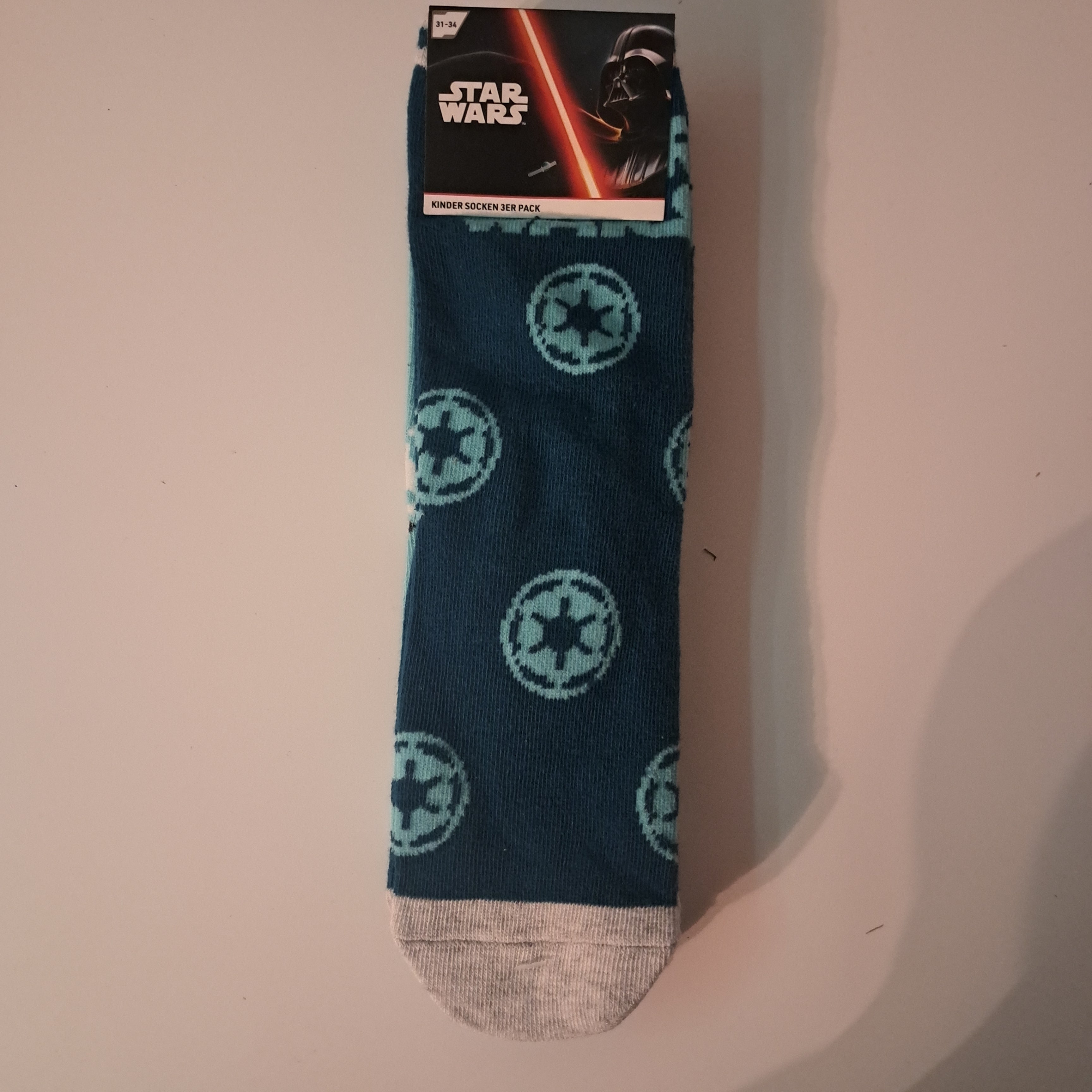 3er StaraWars Kinder Socken