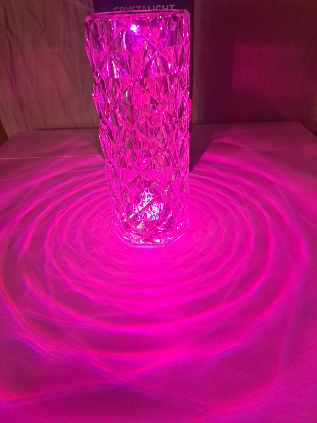 LED Kristall Tischlampe