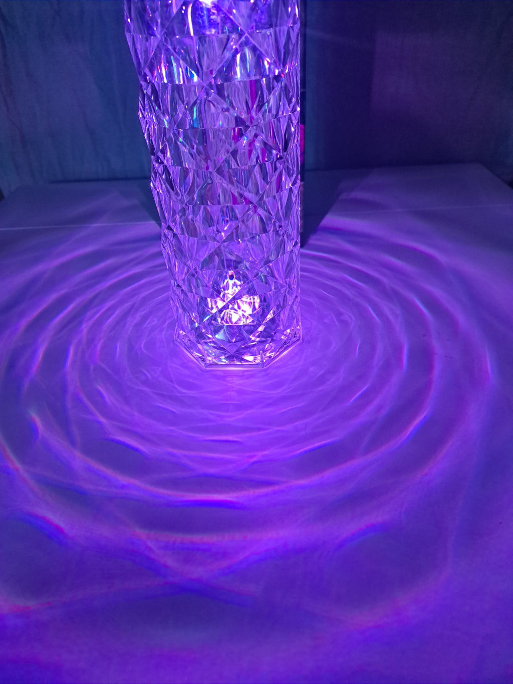 LED Kristall Tischlampe