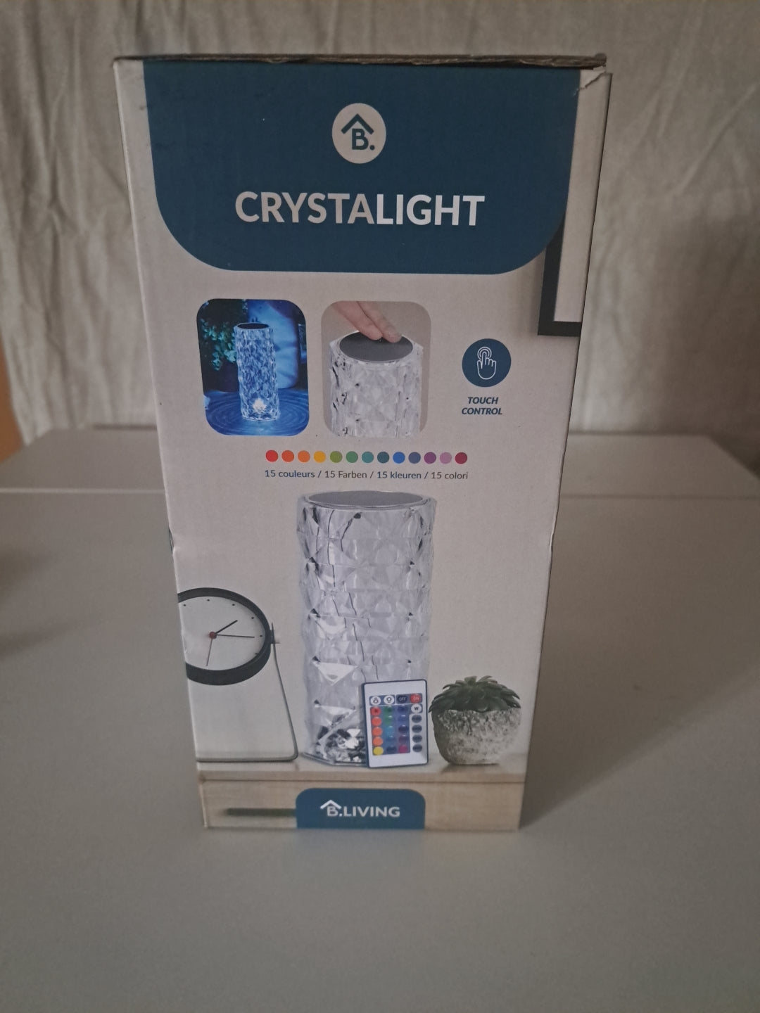 LED Kristall Tischlampe