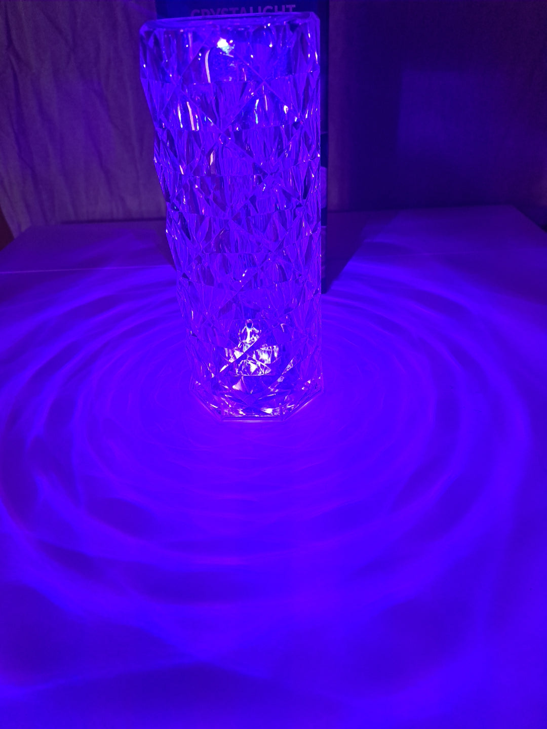 LED Kristall Tischlampe