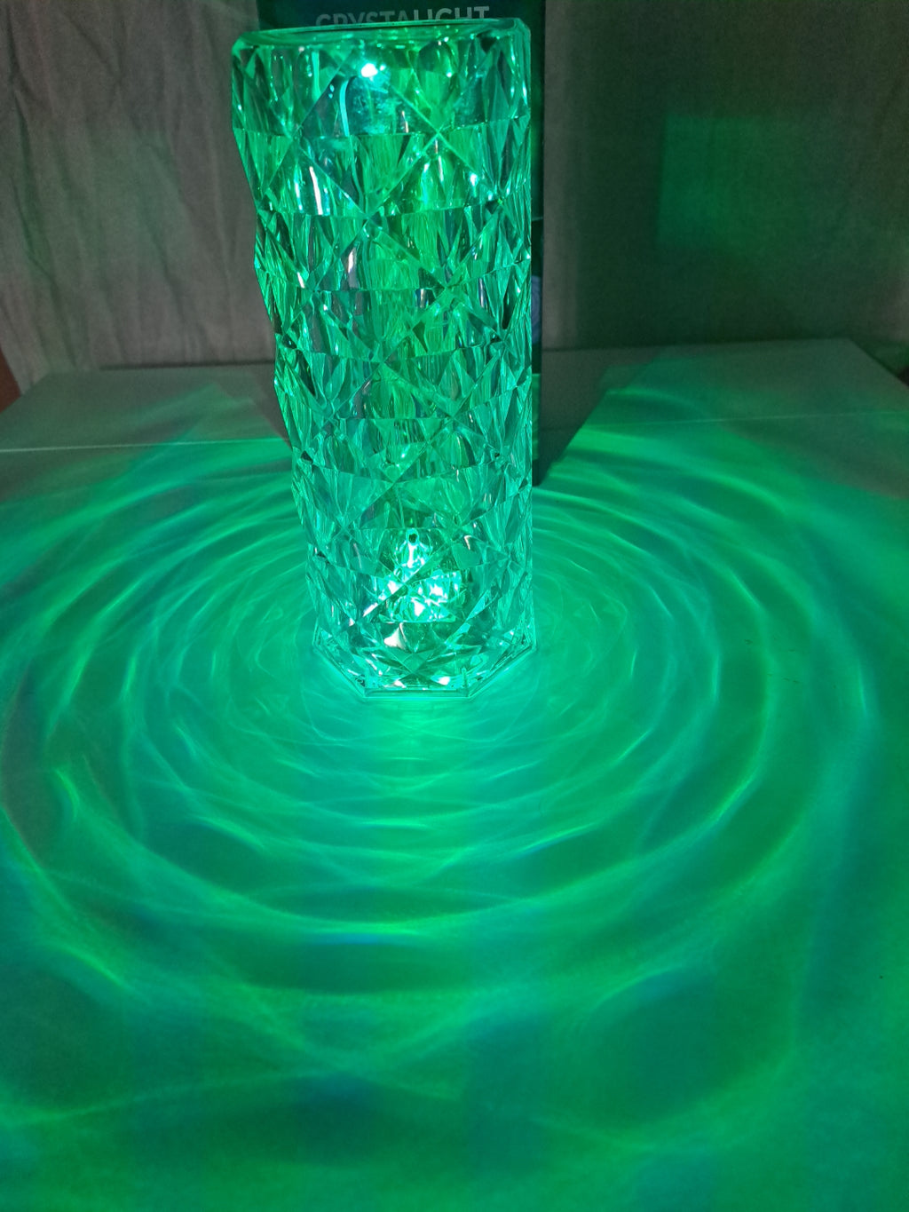 LED Kristall Tischlampe