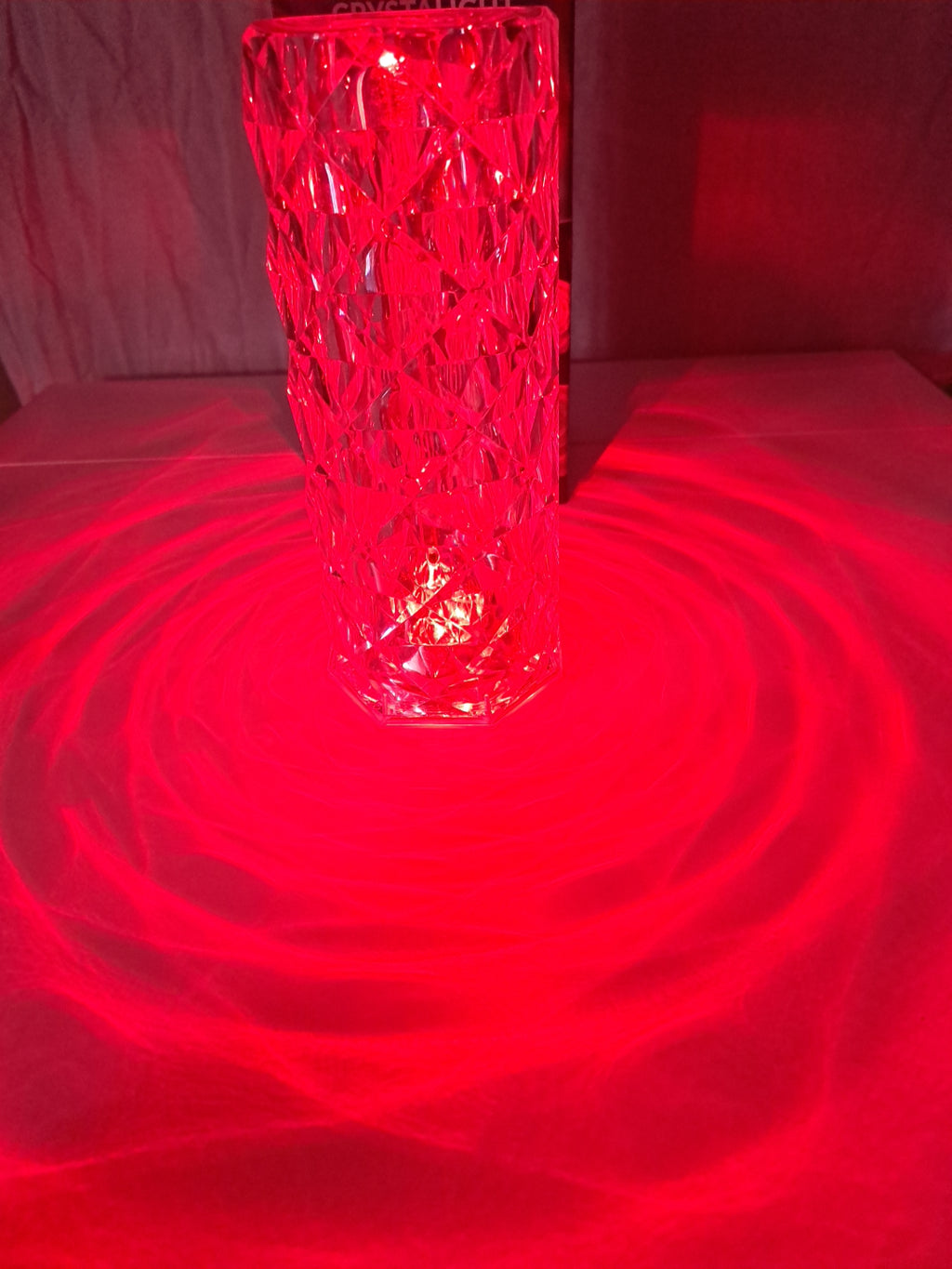 LED Kristall Tischlampe