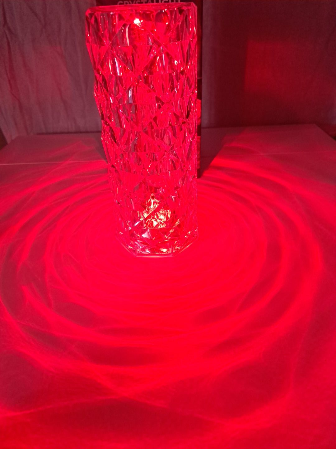 LED Kristall Tischlampe