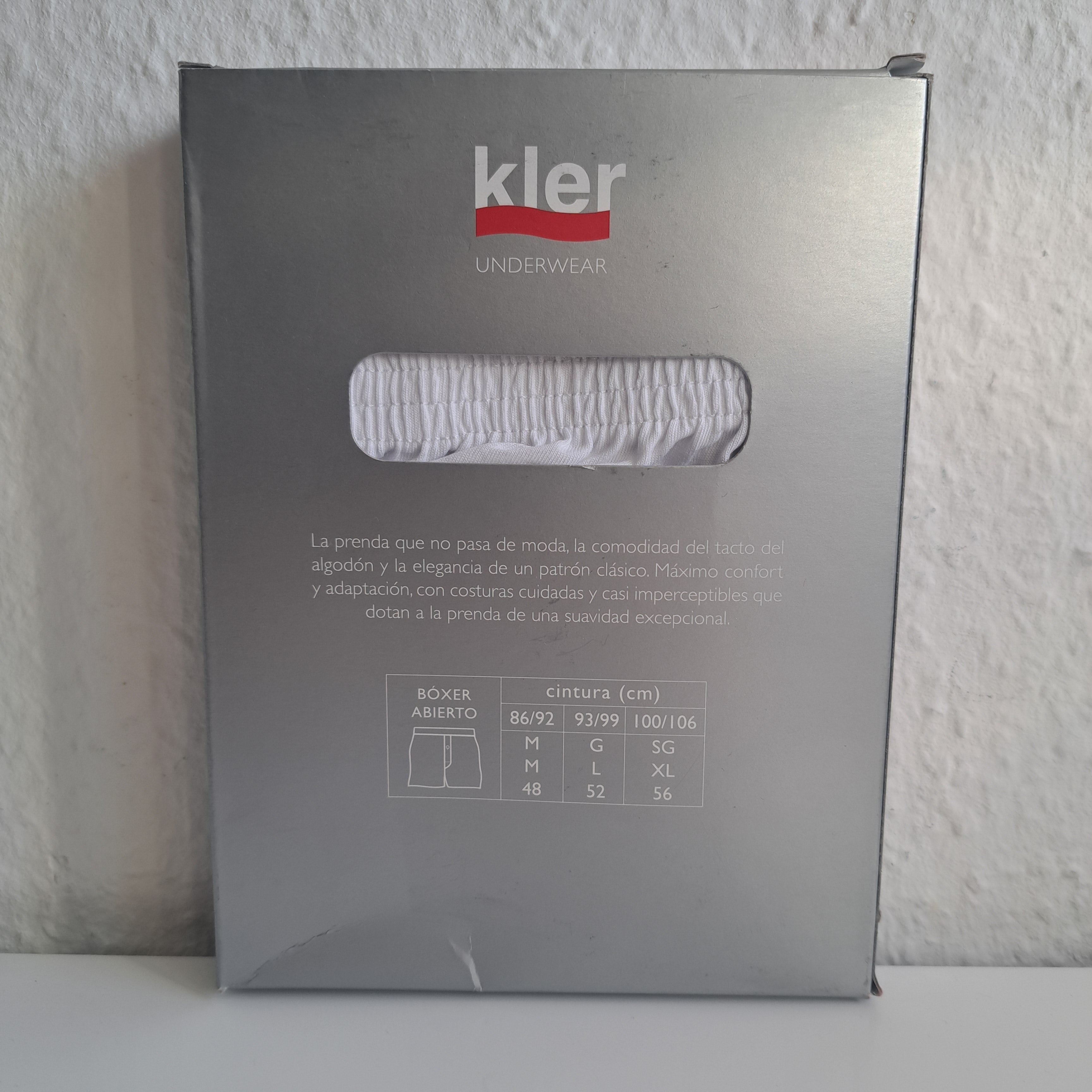 Kler Unterwäsche Größe L 52