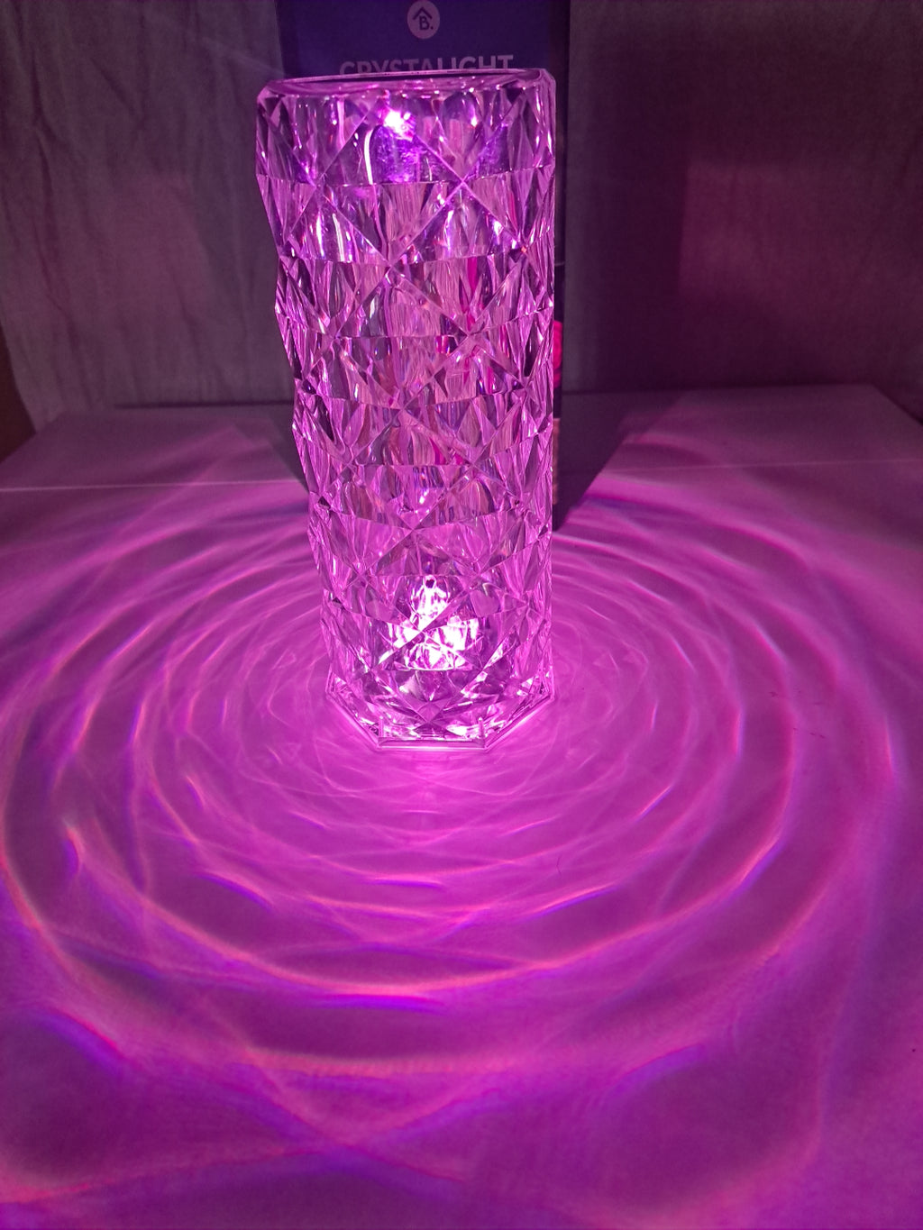 LED Kristall Tischlampe