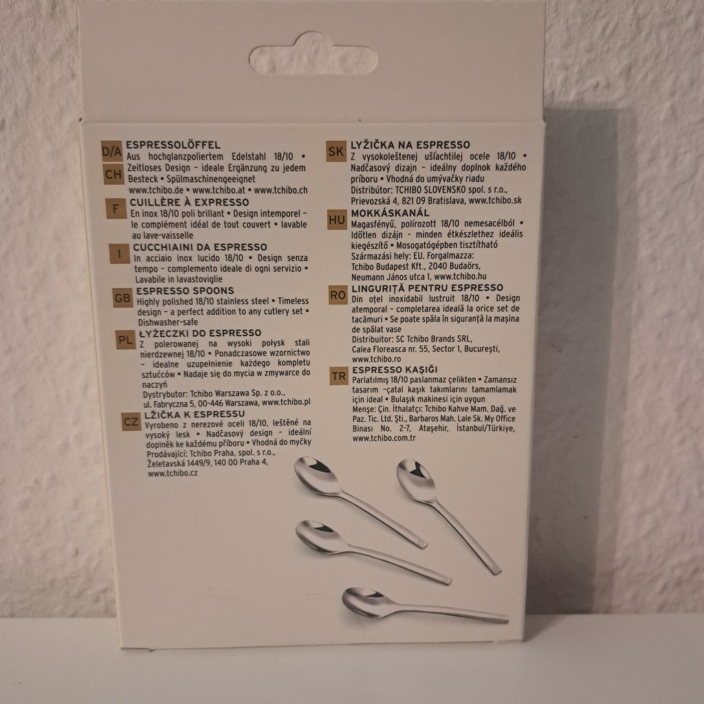 4 Espressolöffel