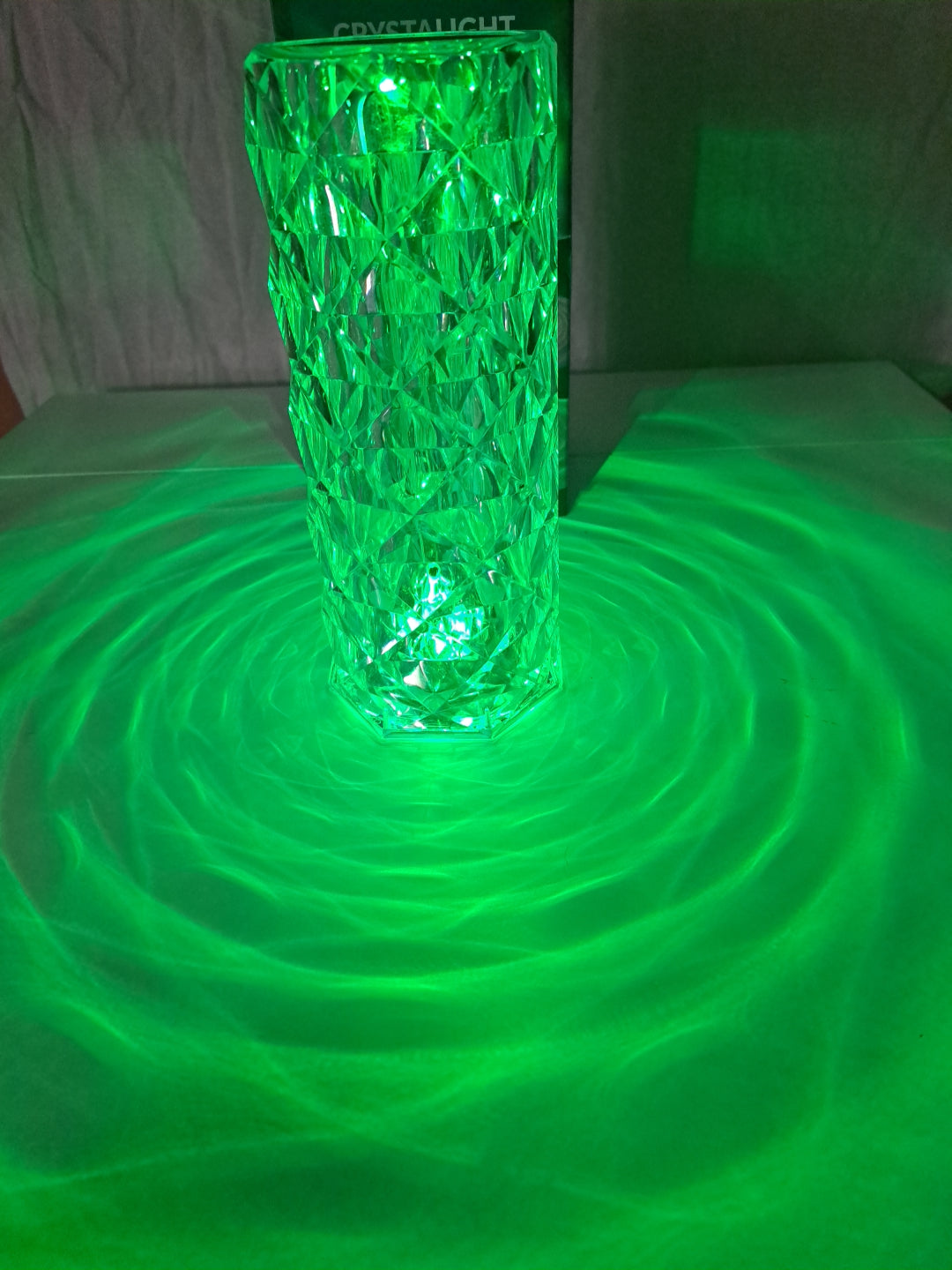 LED Kristall Tischlampe