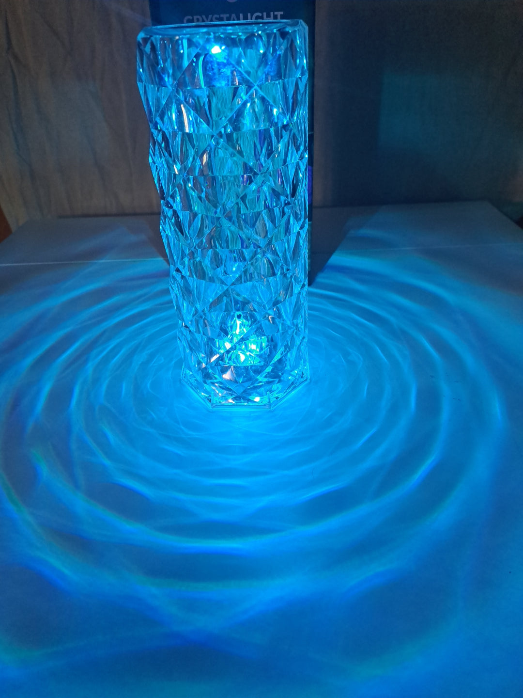 LED Kristall Tischlampe