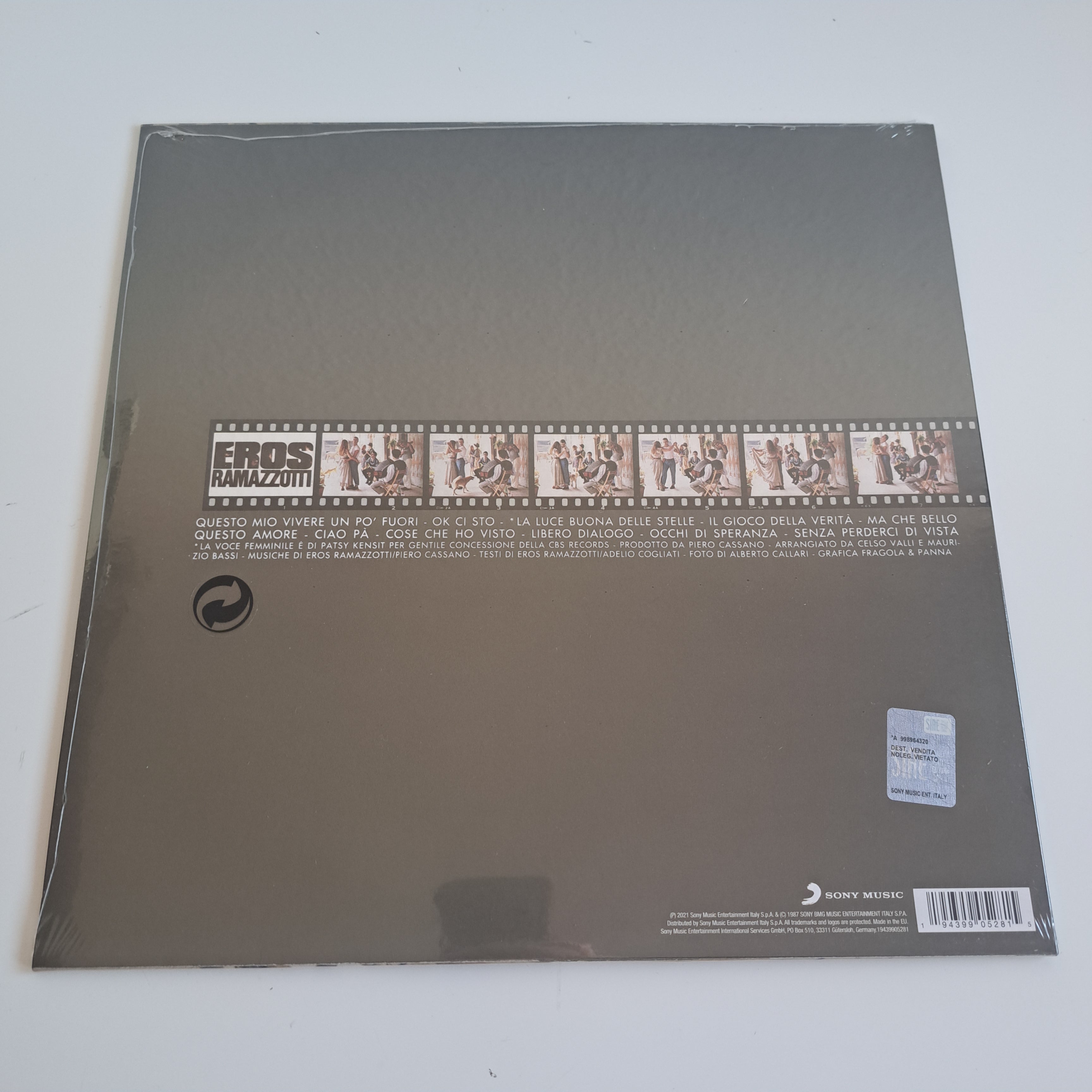 Eros Ramazzotti Schallplatte
