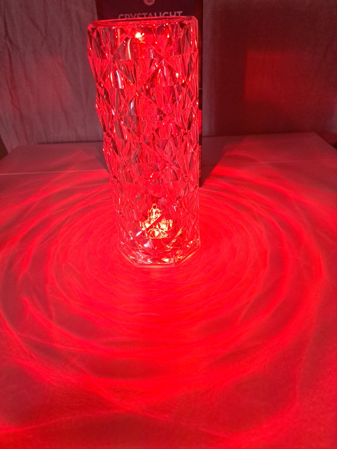 LED Kristall Tischlampe