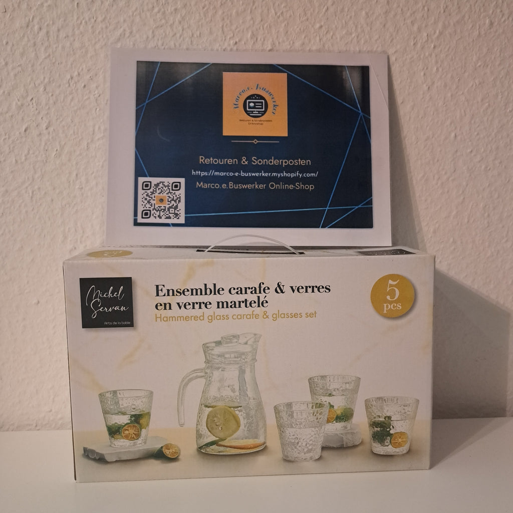 Ensemble Carafe und Gläser 5 Set