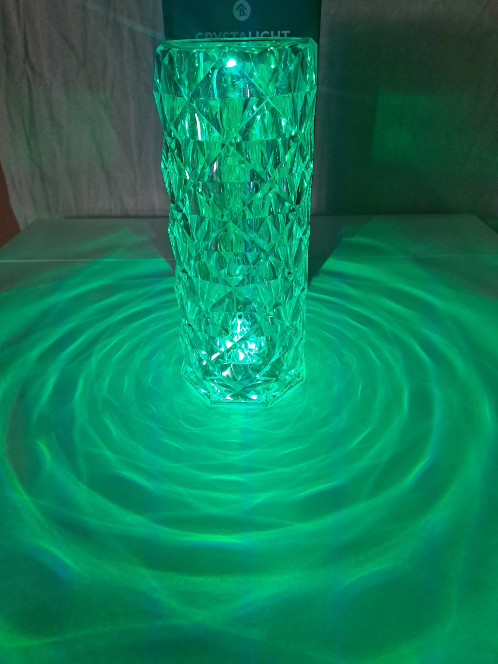 LED Kristall Tischlampe