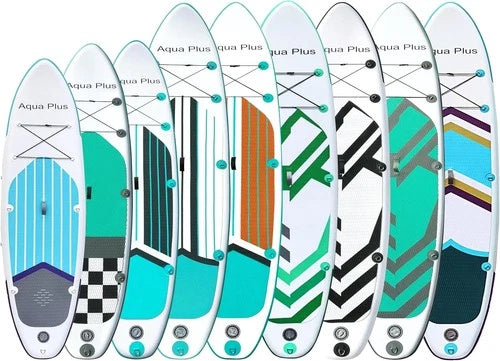 Aqua Plus 15cm Dickes,aufblasbares SUP für alle Fähigkeitsstufen,Stand Up