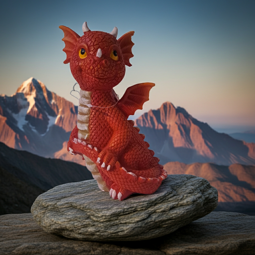 Dekofigur Drache
